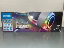 Jetson Stereofly Self-Balancing LED Bluetooth Speaker 12MPH, Gray OPEN BOX