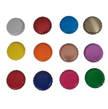 BOTTLE BEER CROWN CAPS 26mm Mix Colour for Home Brew Beer Bottle