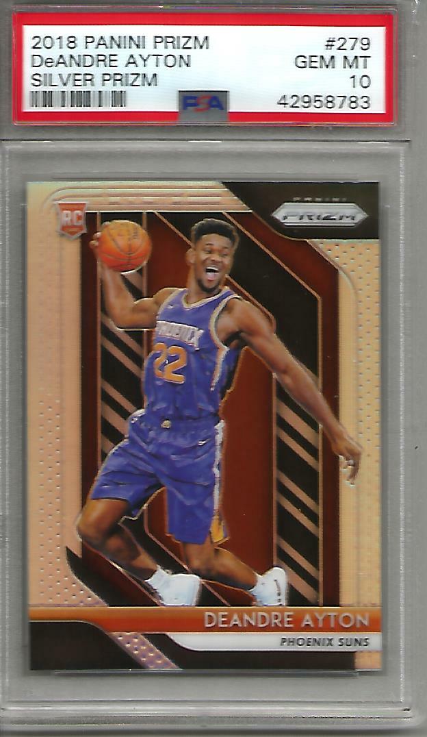 その他 2018 Panini Prizm Deandre ayton Psa10! DeAndre Ayton 18/19 Panini Prizm Silver Prizm Rookie PSA 10