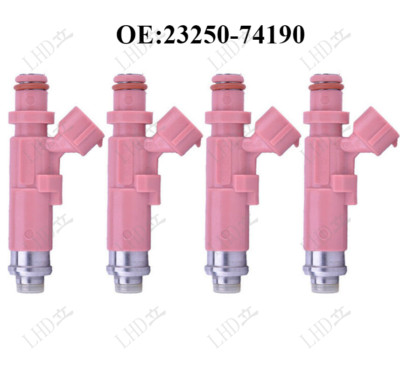 23250-74190 Fuel Injector For 1991-1997 Toyota Previa Estima 2.4L 2TZFE 4 Pcs；