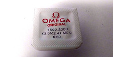 Omega CROWN YELLOW/GOLD 1592.3000, 3.5mmx2.4mm M0.9 NOS Sealed/NEW