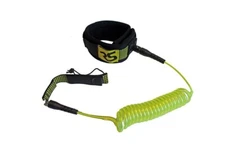 Rave Sports 02681 SUP Leg Leash with Comfort Pressure Relief Ankles Wraps