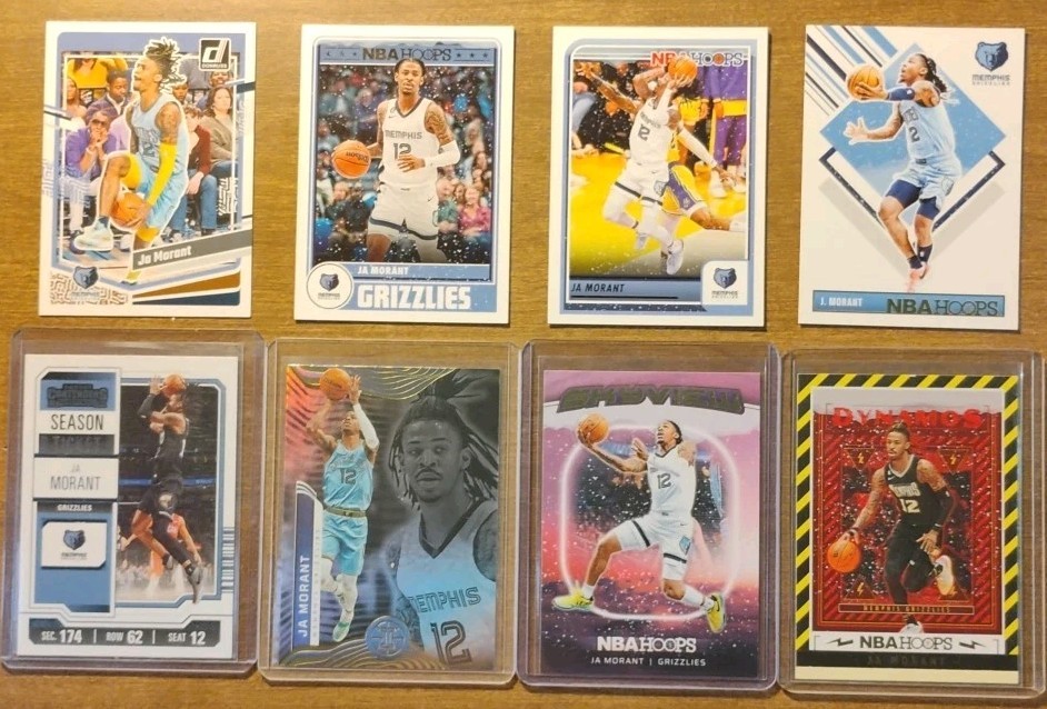 Ja Morant 8 Card Lot Great Bundle Of One Of Best Great Lot!!!
