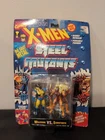 Vintage 1994 Toy Biz Marvel X-Men Steel Mutants Wolverine Vs Sabretooth New