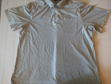 Vintage Puritan Polo Shirt Mens XL Gray Cotton Blend Classic Casual Golf