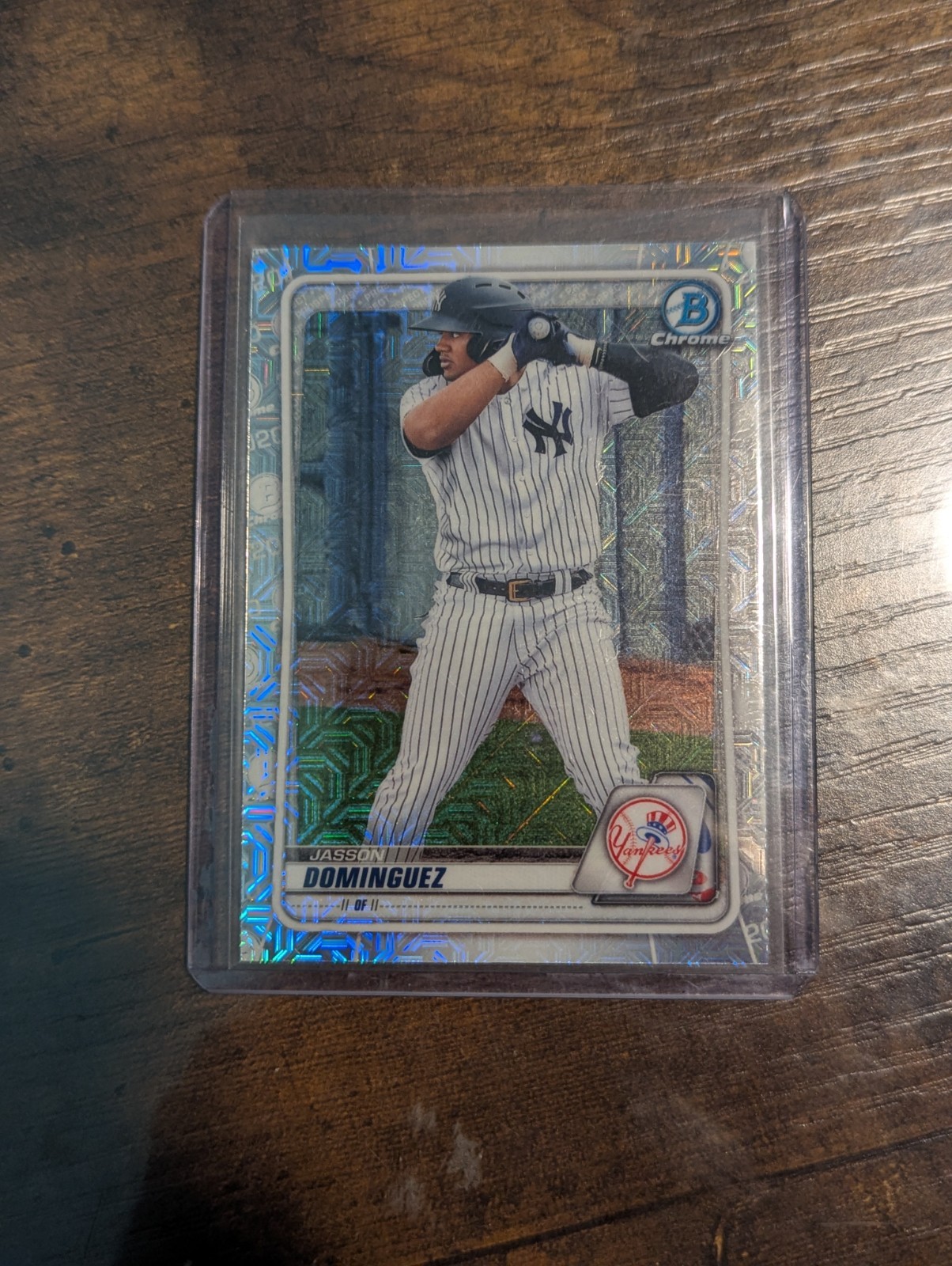 2020 Bowman Chrome #BCP-243 Jasson Dominguez Prospects Mojo Refractor