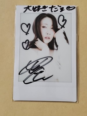 Hikari Kisaki Polalorid Instax Cheki Photo Autograph Signed JapaneseAV idol 妃ひかり