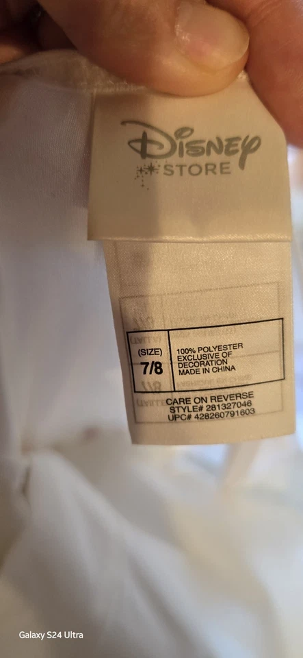  Disney Store Niñas Oz La Grande y Poderosa Glinda Brillante Disfraz; 7-8 Foto 4 de 4