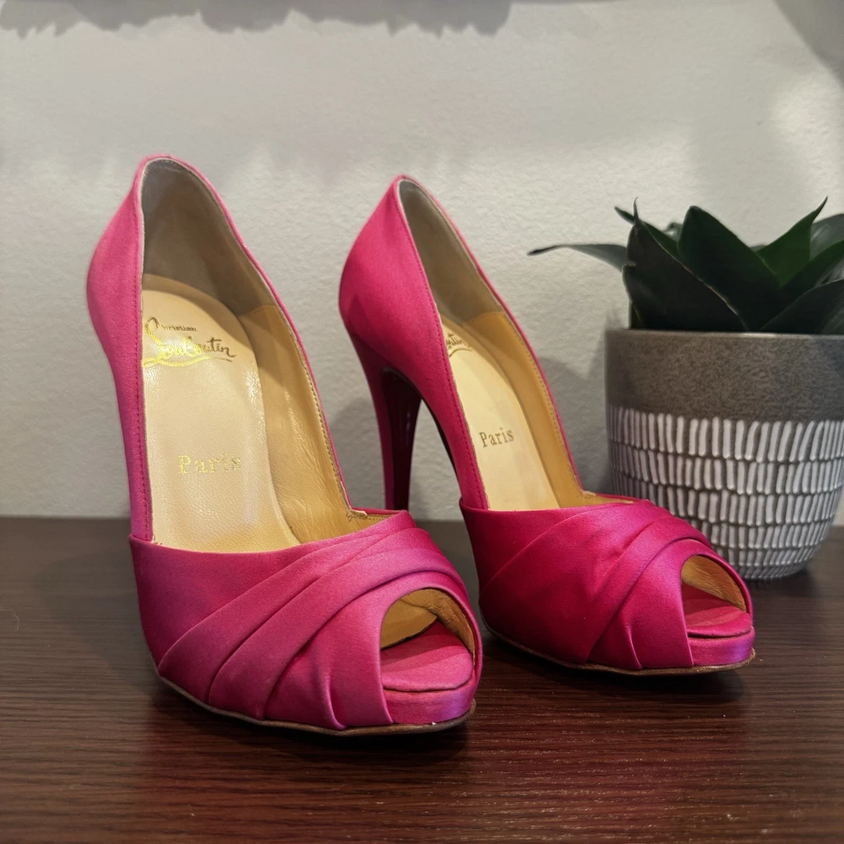 Christian Louboutin Pink Heels for Women for sale | eBay