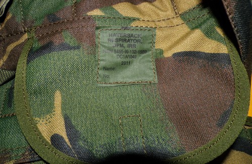 MUSETTE DE L'ARMEE ANGLAIS CAMOUFLAGE FEUILLAGE DE 2011, AVEC UNE SANGLE PRINCIP - 第 6/10 張圖片
