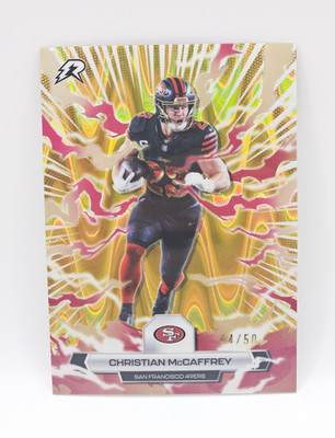 TOPPS 2026 Christian McCaffrey San Francisco 49ers #87 Gold Wave 44/50