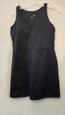 GapFit Dress Womens Large Black V Neck Tank Athletic Activewear Skort Casual