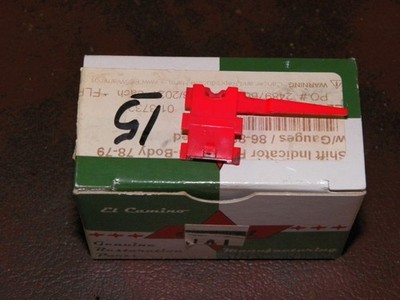 Shift Indicator Pointer 78-79, 68-88 El Camino, Monte Carlo, 78-83 Malibu