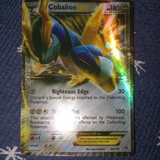 Cobalion EX 93/135 Plasma Storm Holo Ultra Rare 180 HP English 2012 on eBay