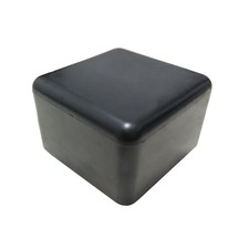WIKTOPROK 10 Pack Strut Channel Cap, Black 1-5/8" x x 1",