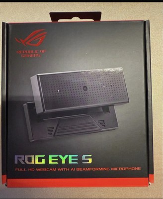 ASUS ROG Eye S Full-HD-Webcam, 60 FPS, Noise-Cancelling-Mikrofon