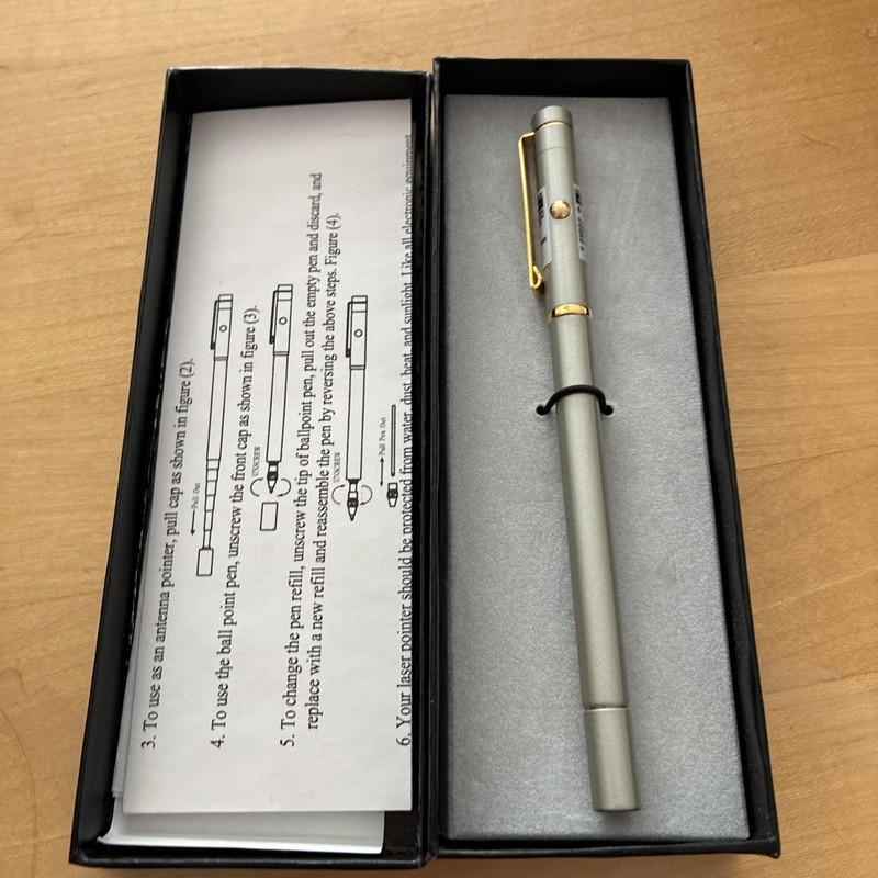 Antenna Pointer With Laser
