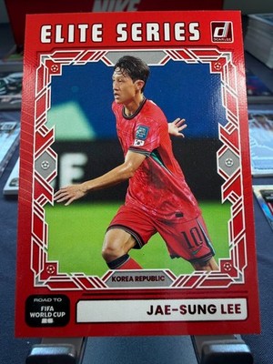 Panini Donruss Road to FIFA World Cup 26 Red Elite Series Jae-Sung Lee #12 Korea