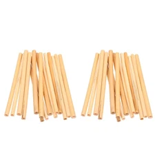 100 Pcs Natural Reed Bee Tubes DIY Beehive Tubes Bee House Parts Supplies