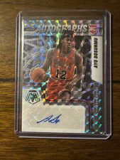 2021-22 Panini Mosaic Ayo Dosunmu Rookie Auto Mosaic Prizm RC Auto #RAM-AYO