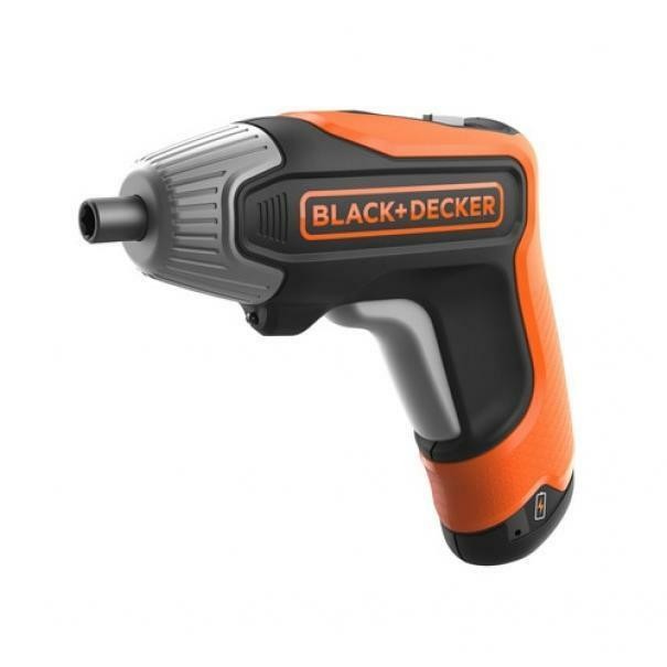 Cacciavite Elettrico Black+Decker BCF611CK 3.6V con Valigetta Kit 10