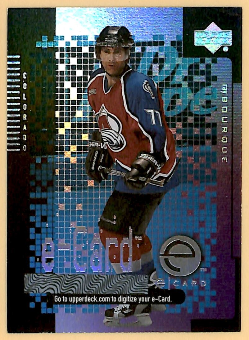 2001-02 Upper Deck e-Card #EC11 Ray Bourque Boston Bruins