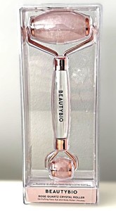 Beauty Bio Rose Quartz Crystal Roller New Sealed in Box - Sold Out!