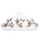 1pc Exquisite Ceramic Plate Dessert Plate Cheese Butter Box Delicate Food Plate