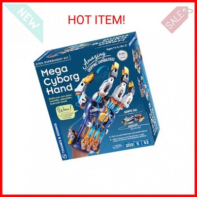 Thames & Kosmos Mega Cyborg Hand STEM Experiment Kit | Build Your Own GIANT Hydr