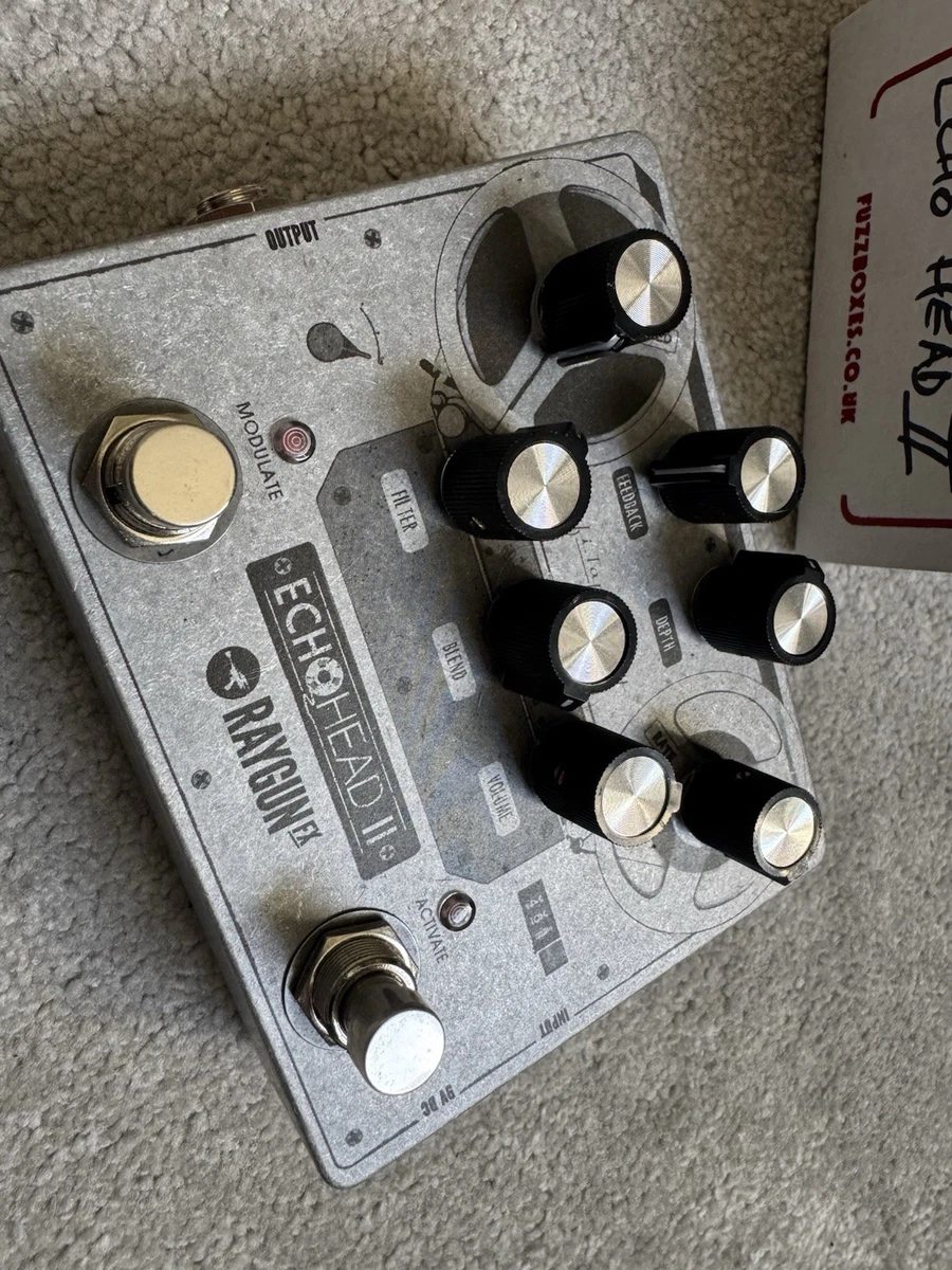 Raygun fx echohead ii 2 tape echo delay pedal guitar