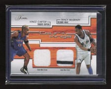 2002-03 Flair #CK-TM/VC Tracy McGrady / Vince Carter Court Kings Dual #/250