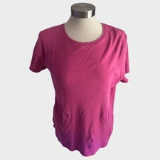 Croft & Barrow The Classic Tee Medium Short Sleeve TShirt Pink
