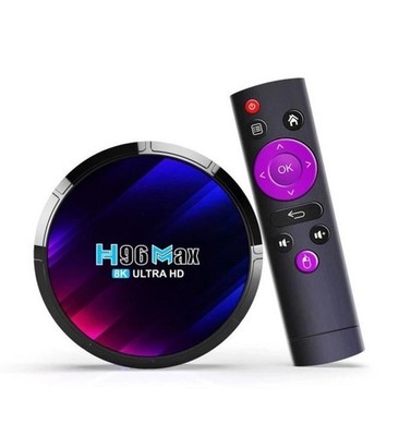 H96 Max 8K Ultra HD Smart TV Box Android 13.0 RK3528 4GB 32GB AU