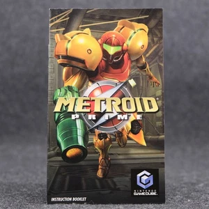 Metroid Prime (GameCube) Manual Only - Authentic Great Condition