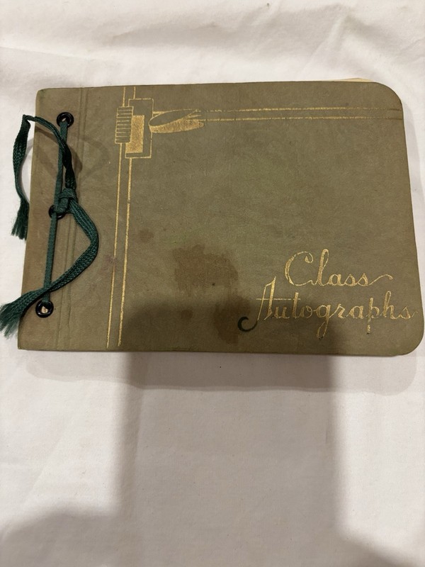 CITRUS ELEMENTARY SCHOOL CHICO CA. AUTOGRAPH BOOK 1941 MAX BAER AUTOGRAPHED