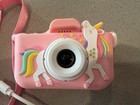 Kids Digital Camera Pink Unicorn Charger, Case, Carry Strap Working New  Goopow — photo 3