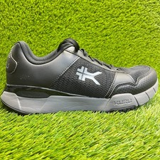 Kuru Quantum 2.0 Mens Size 11E Jet Black Gray Athletic Running Shoes Sneakers