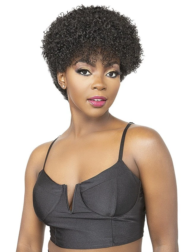Janet Collection Natural Curly Wig - AFRO EDEN - Image 2 of 4