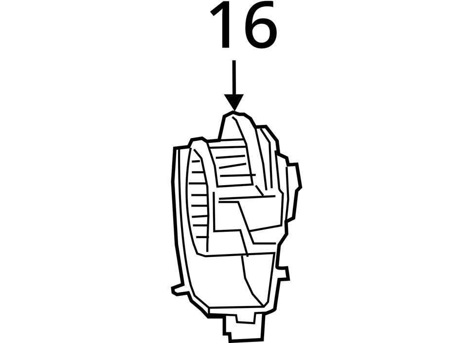 Blower Motor Fits 18-24 BMW X3 6862910 - Image 4 of 4