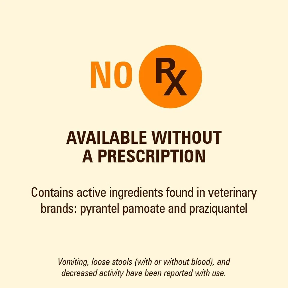 7 Way De-Wormer Chewables for Dogs - Tablets for Small Dogs & Puppies (6-25 Lbs) - Image 3 of 4