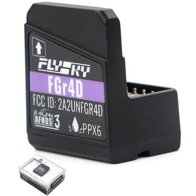 Flysky FGr4D 4CH 2.4G Dual Antenna PWM PPM i-BUS2 SBUS Channel Receiver