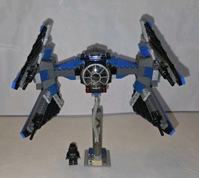 LEGO Star Wars 6206 - TIE Interceptor - Loose Complete w/Instructions + BONUS