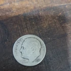1 1950 Roosevelt Silver Dime 10C 0.9 Fineness Circulated US Coin Uncertified