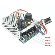 Digit DC 10-55V MAX 60A PWM Motor Speed Controller CW CCW Reversible 12V 24V 36V
