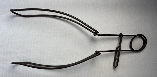 Antique Adjustable Iron Pie Lifter Stove Oven Pan Pusher Puller Kitchen Tool - Picture 2 of 4