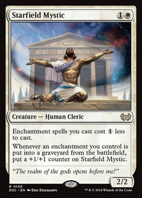 MTG Starfield Mystic (105/423) Duskmourn House of Horror Commander LP