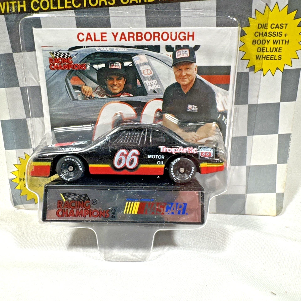 Racing Champions #66 1992 Cale Yarborough Phillips 66 Ford 1/64 diecast nuevo en paquete Foto 3 de 4