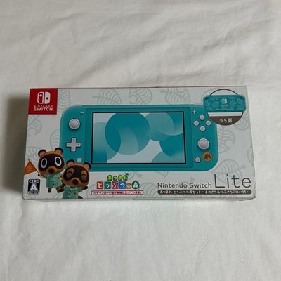 Nintendo Switch Lite Timmy & Tommy Aloha Türkis Animal Crossing [BOX] Japan
