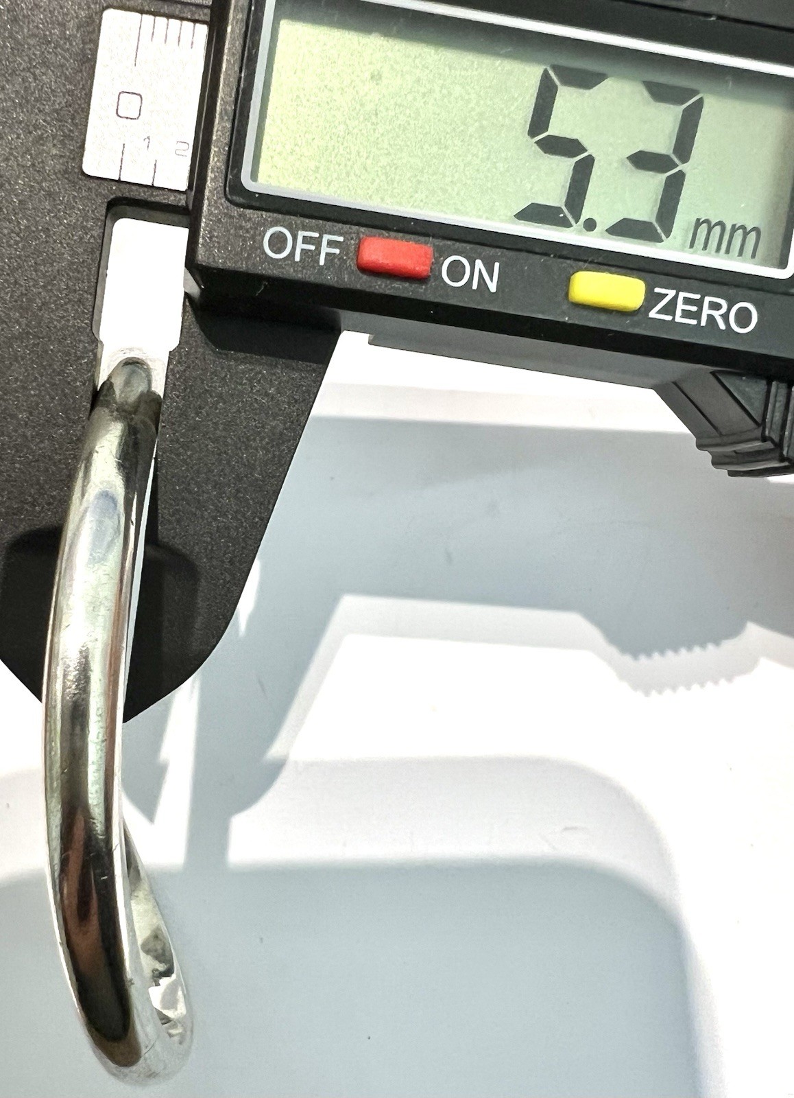 Solid 925 Sterling Silver Torque Curved Bangle, 1… - image 4