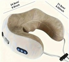 Portable U-Shaped Cervical Neck Massager Pillow, Heat, Birthday Gift